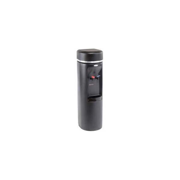 Oasis International Atlantis Series Point of Use Water Cooler, Two Piece Hot Tank, Hot N'Cold, Black POUD1SHS BLK - main